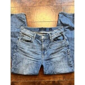 Lucky Brand High Rise Mom Jean Drew Ankle Size 2/26